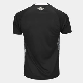 Camisa Santos 25/26 Goleiro Umbro Masculina - Preto