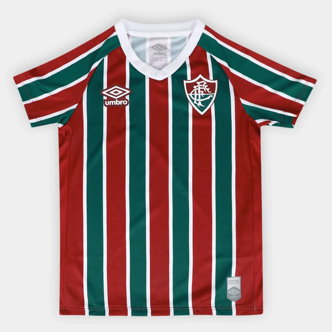 Kit Infantil Fluminense I 25/26 Umbro - Verde+Vermelho