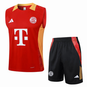 Conjunto Bayern de Munique Treino Regata 25/26 - Vermelho
