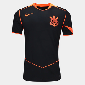 Camisa Nike Corinthians III 25/26 Masculina - Preto+Laranja