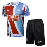 Conjunto Arsenal Treino 25/26 - Vermelho e Azul