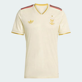 Camisa Flamengo III 25/26 Torcedor Adidas Masculina - Off White