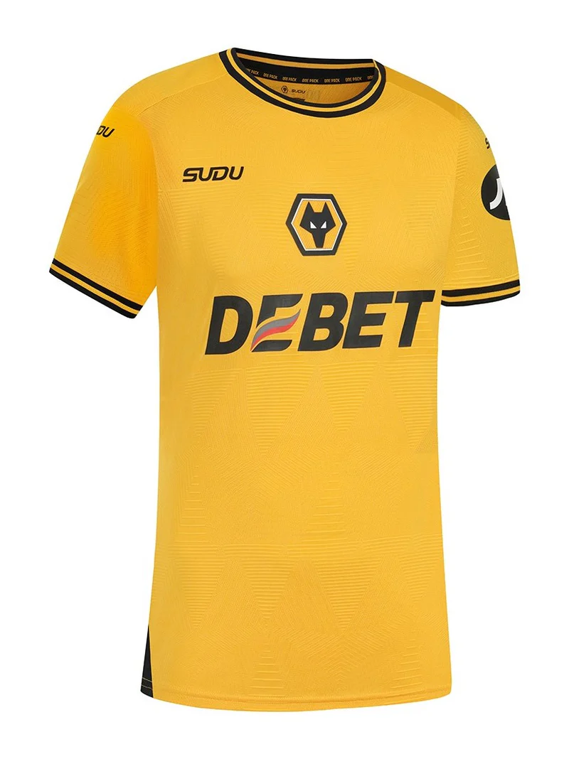 Camisa Wolves I 24/25 Castore - Amarelo