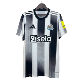 Camisa Newcastle I 25/26 - Torcedor Adidas Masculina - Branca e Preta