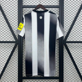 Camisa Newcastle I 25/26 - Torcedor Adidas Masculina - Branca e Preta