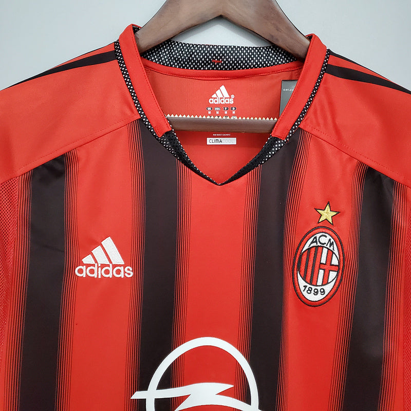 Camisa Milan Retrô 2004/05 Home Adidas