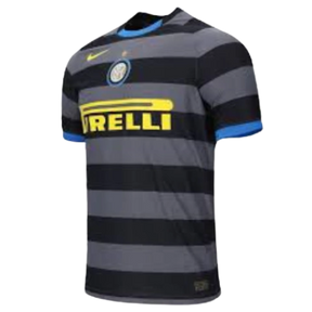 Camisa Inter de Milão Retro 2020/21 III Preta e Cinza Nike