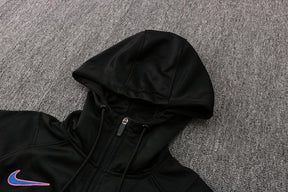 Conjunto Inverno Barcelona Preta Nike - Com Capuz