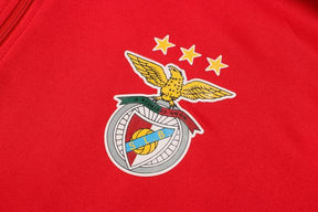 Conjunto Inverno Benfica Vermelha Adidas- Com Ziper