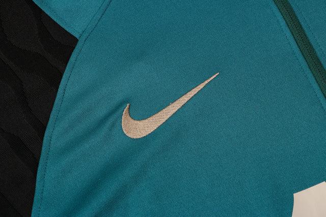 Conjunto Inverno Liverpool Verde Nike - Com Ziper