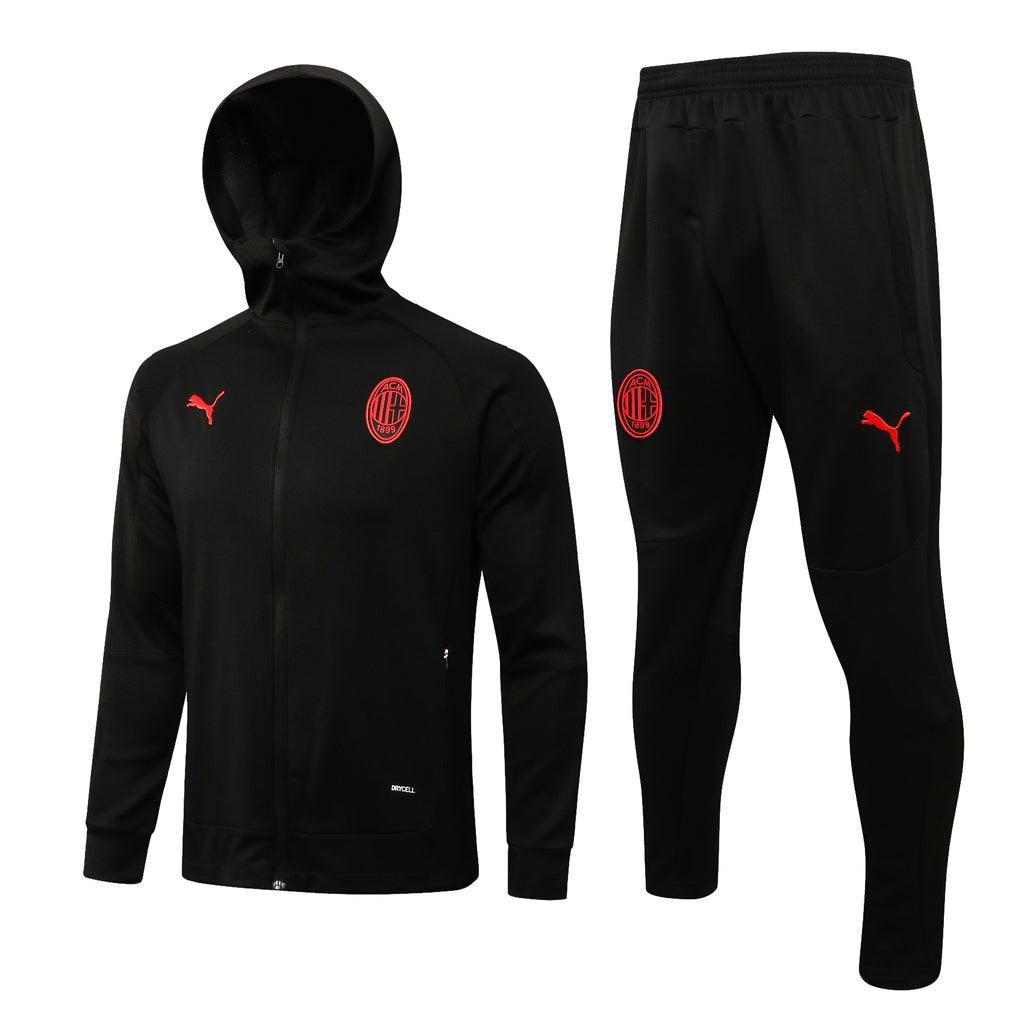 Conjunto Inverno Milan Preta Puma - Com Capuz