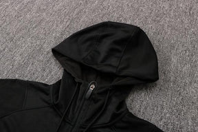 Conjunto Inverno PSG Preta Nike - Com Capuz