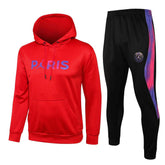 Conjunto Inverno PSG Vermelho e Preto Jordan - Com Capuz