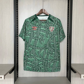 Camisa Fluminense verde pré-jogo 24/25 Torcedor Umbro Masculina - Verde
