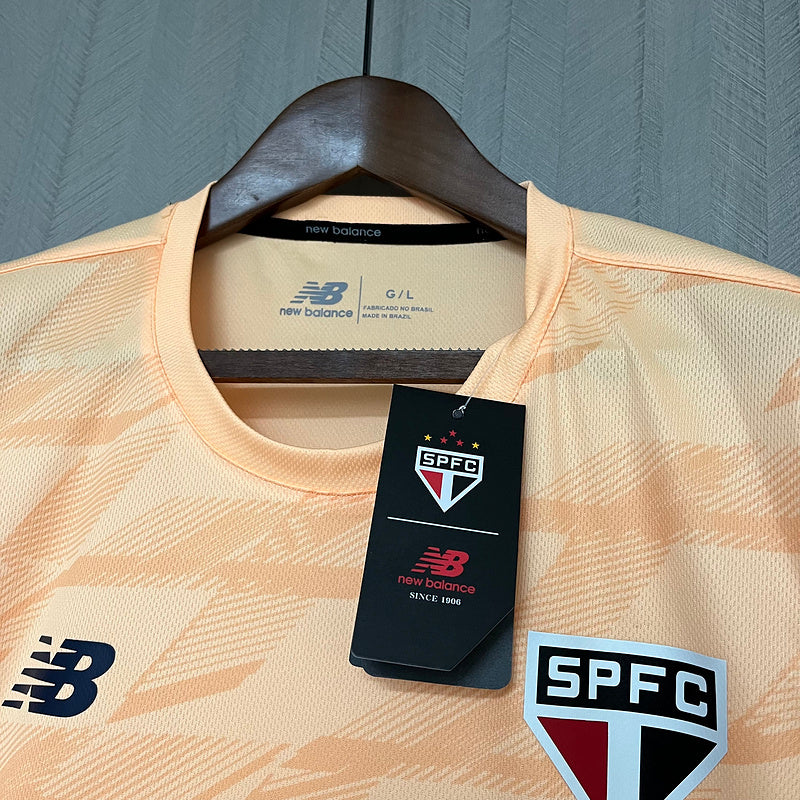 Camisa São Paulo Treino New Balance 24/25 Laranja